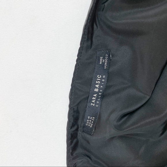 Zara black one shoulder ruffle top - Picture 8 of 8